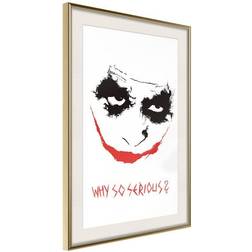 Arkiio Affisch Why so Serious [Poster] 40x60 Poster